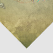 Wunderschönes, farbenfrohes Pferd mit Blume Seidenpapier (Detail)