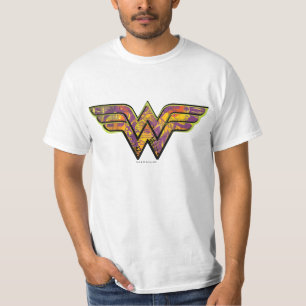 Wunderschönes farbiges Logo T-Shirt