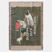 Wunderschönes Feminine Design I Liebe ducky Decke (Vorderseite Vertikal)