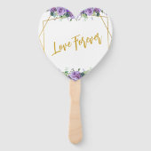 Wunderschönes Foto des Lavendels Fächer (Vorderseite)