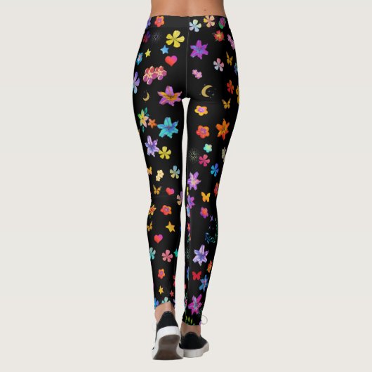 Wunderschönes FrühlingYoga Leggings (Rückseite)
