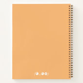 Wunderschönes Fuji Japan Spiral Notebook Notizblock (Rückseite)