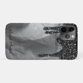 Wunderschönes, gepflastertes Papier, schwarzer Gli Case-Mate iPhone Hülle (Rückseite (Horizontal))