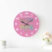 Wunderschönes Geschenk für gesegnete Mutter Liebe Große Wanduhr (Zuhause)