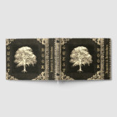 Wunderschönes Gold Vintag Look Gästebuch (Voll)