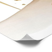 Wunderschönes Goldmedaille Abstrakt Watercolor Fra Poster (Ecke)