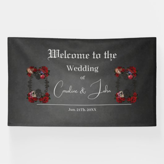 Wunderschönes gotisches Design Banner (Horizontal)