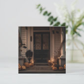 Wunderschönes Halloween-Dekor mit Jack-o'-Laternen (Stehend Vorderseite)