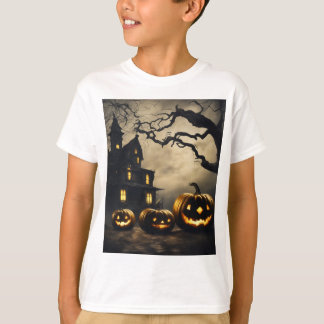 Wunderschönes Halloween-🦹 mit Jack-o'-Lanterns T-Shirt