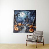 Wunderschönes Halloween-Nachttapestry Wandteppich (Beispiel)
