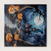 Wunderschönes Halloween-Night-Puzzle Puzzle (Horizontal)