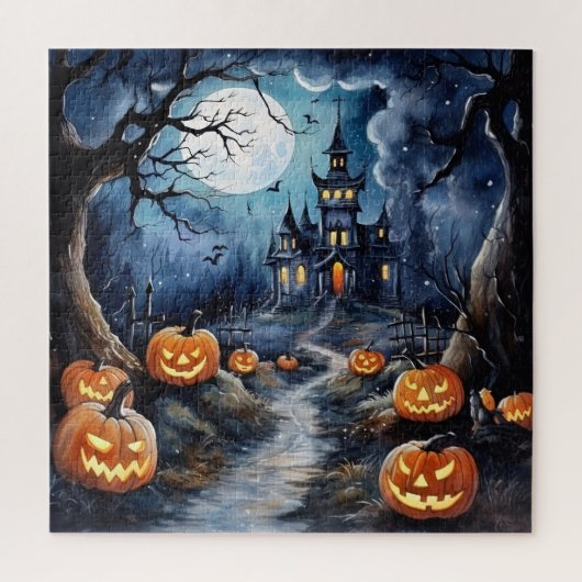 Wunderschönes Halloween-Night-Puzzle Puzzle (Vertikal)