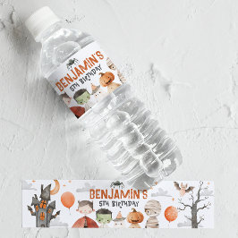 Wunderschönes Halloween-Party Wasserflaschen-Etike Wasserflaschenetikett