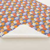 Wunderschönes Halloween Retro Sherpadecke (3/4)