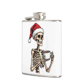 Wunderschönes Halloween Weihnachtsfest Flachmann (Links)