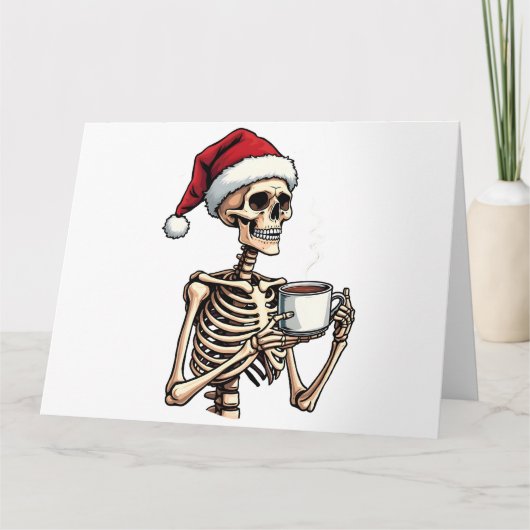 Wunderschönes Halloween Weihnachtsfest Karte (Vorderseite)