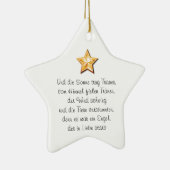 Wunderschönes Hängeornament Keramik Ornament (Rechts)