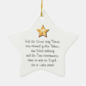 Wunderschönes Hängeornament Keramik Ornament (Vorne)