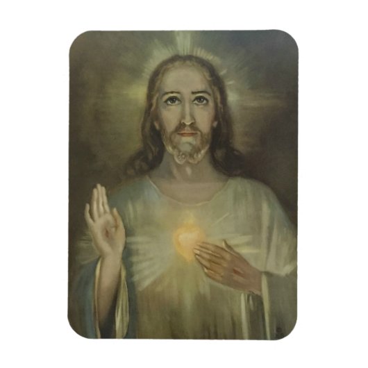 Wunderschönes Heiliges Herz Jesu Auto/Kühlschrank Magnet (Vertikal)