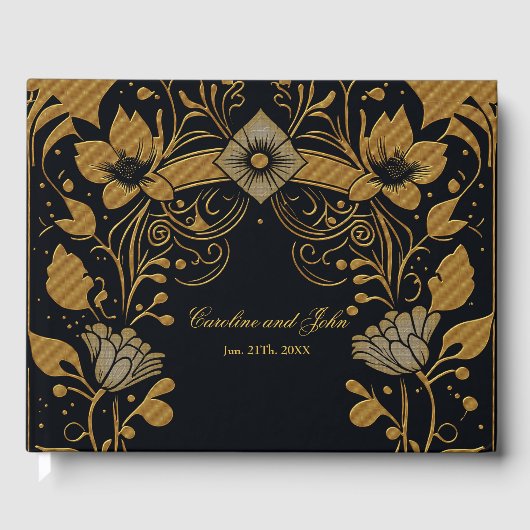 Wunderschönes Herz der Natur. Ein idyllisches Herz Gästebuch (Vorderseite)