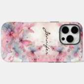 Wunderschönes iPhone mit Wasserfarbenbutterfly Case-Mate iPhone Hülle (Rückseite (Horizontal))