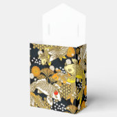 Wunderschönes japanisches Koi-Gastgeschenk Geschenkschachtel (Geöffnet)