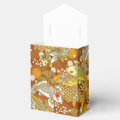 Wunderschönes japanisches Koi-Gastgeschenk Geschenkschachtel (Geöffnet)