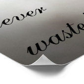 Wunderschönes Katzenquittplakat - Motivierend Poster (Ecke)