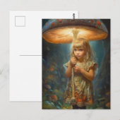 Wunderschönes Kind mit Duschkabine Postkarte (Vorne/Hinten)