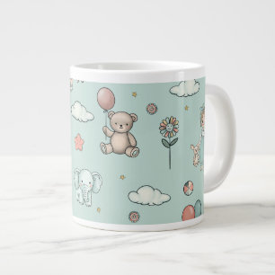 Wunderschönes Kinderzimmer-Tapete Jumbo-Tasse