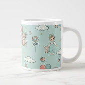 Wunderschönes Kinderzimmer-Tapete Jumbo-Tasse (Rechts)