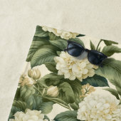 Wunderschönes klassisches Blumenmuster Strandtuch (Beispiel)