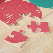Wunderschönes Kreis-Muster Tapete Puzzle (Seite)