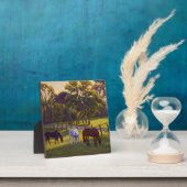 Wunderschönes Landpferd-Poster Fotoplatte (InSitu)