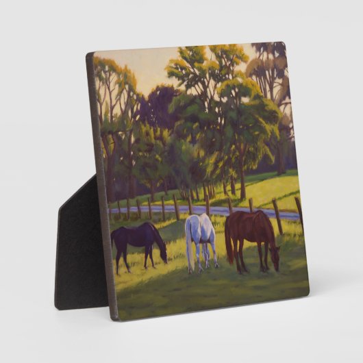 Wunderschönes Landpferd-Poster Fotoplatte (Vorderseite)