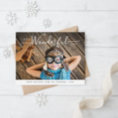 wunderschönes Leben | Elegante Weihnachten Postkarte