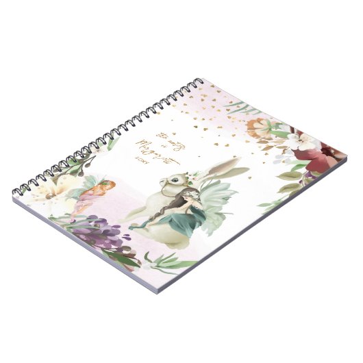 Wunderschönes Mädchen Notizblock (Linke Seite)