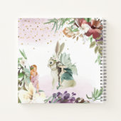 Wunderschönes Mädchen Notizblock (Rückseite)