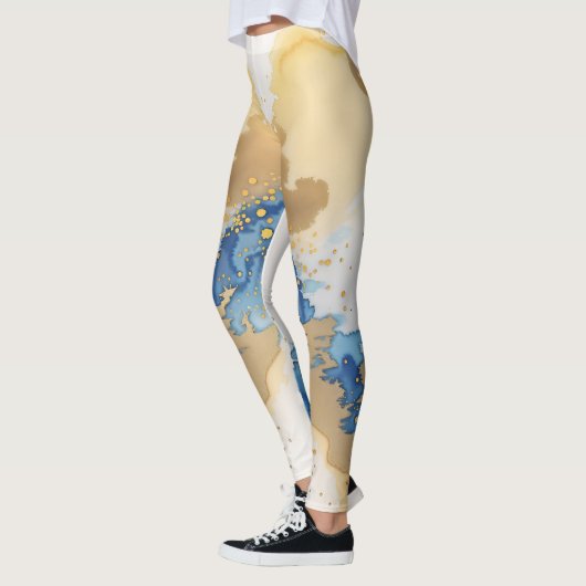 Wunderschönes Marmordesign Leggings (Links)