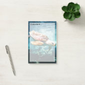 Wunderschönes Meer Turtle Ocean Post-it Klebezettel (Büro)