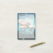 Wunderschönes Meer Turtle Ocean Post-it Klebezettel (Auf Schreibtisch)