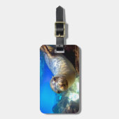 Wunderschönes Meerlilie im Paradies Galapagos Gepäckanhänger (Vorderseite vertikal)