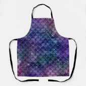 Wunderschönes Mermaid-Glitzer-Design Schürze (Vorderseite)