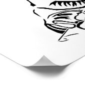 Wunderschönes Minimalistisches Mountain Lion Value Poster (Ecke)