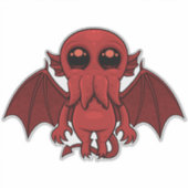 Wunderschönes Monster aus dem Roten Meer Aufkleber (Vorderseite)