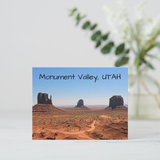 Wunderschönes Monument Valley Postcard! Postkarte (Stehend Vorderseite)