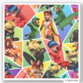 Wunderschönes Muster Aufkleber (Vorderseite)