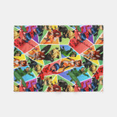 Wunderschönes Muster Fleecedecke (Vorderseite (Horizontal))