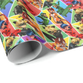 Wunderschönes Muster Geschenkpapier (Rolleneckpunkt)