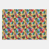 Wunderschönes Muster Geschenkpapier Set (Vorderseite 2)